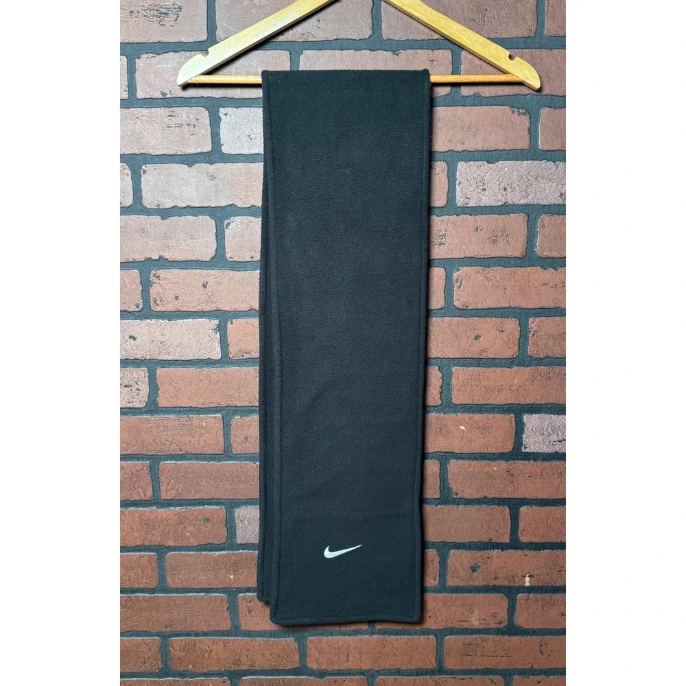 Nike Embroidered‎ Logo Wrap Scarf Black Unisex Casual Outdoor Vintage Y2K